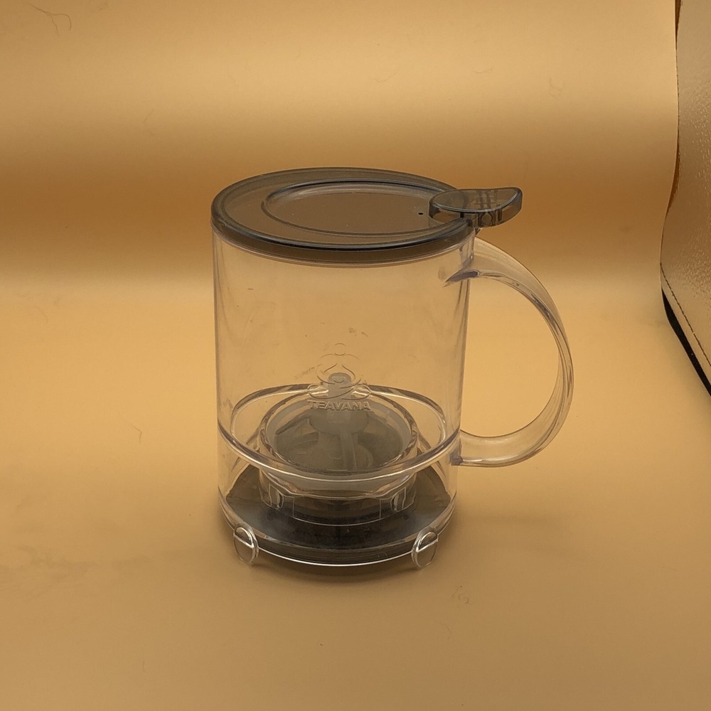 Teavana Perfect Tea Maker  16 oz Dispenser - Black - BPA Free